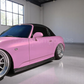 Carbon Fiber Side Skirt Rocker Panel Splitters for Honda S2000