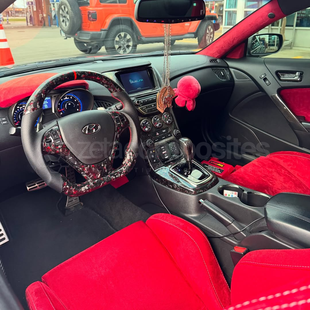 2009-2016 Hyundai Genesis Carbon Fiber Steering Wheel