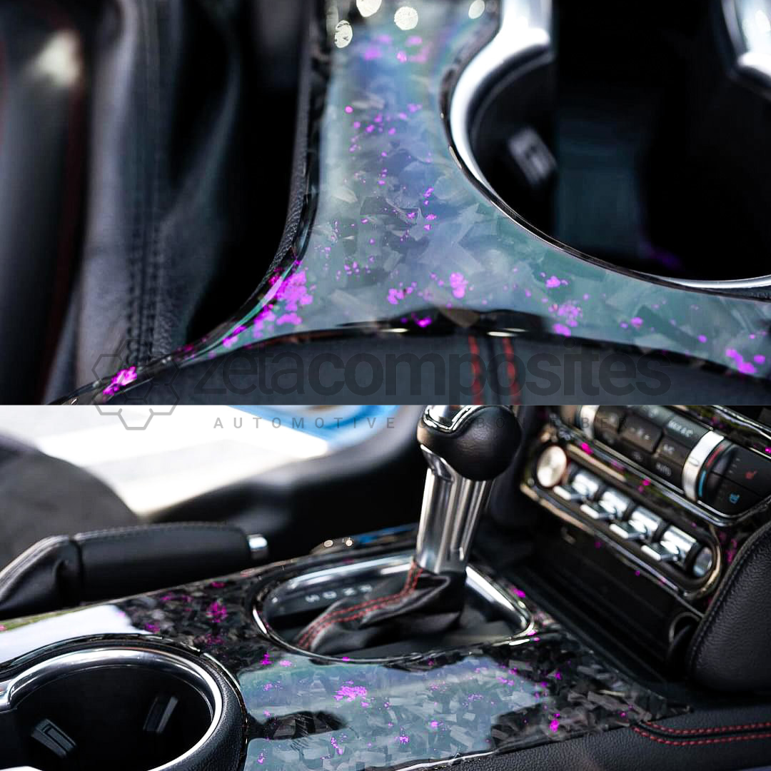 DISCONTINUING 2015-2023 Mustang Carbon Fiber Center Console Overlay