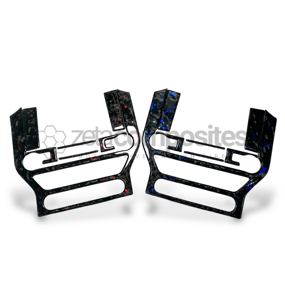 2015-2023 Mustang Carbon Fiber Radio Trim Kit Overlay Premium Fitment Quality