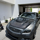Carbon Fiber V Style Hood for Infiniti G37