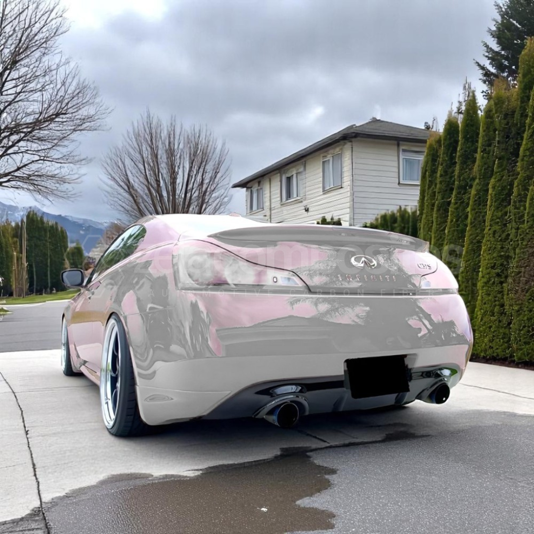 G37 OEM+ Style Carbon Fiber Rear Diffuser