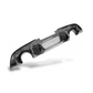 G37 Vented Style Carbon Fiber Rear Diffuser