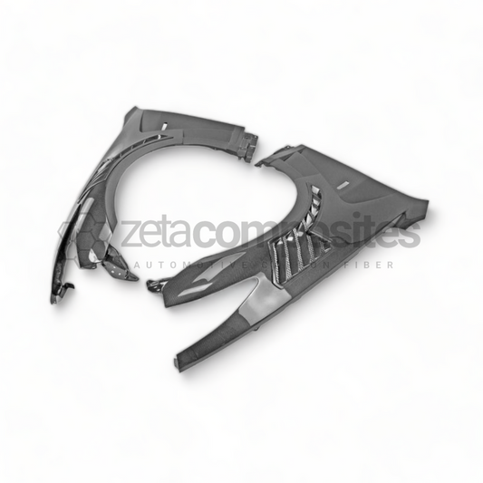 wheel arch vented carbon fiber fenders for infiniti g37