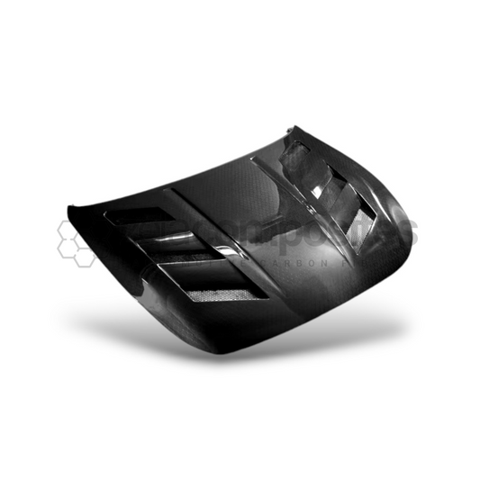 honeycomb carbon fiber g37 hood