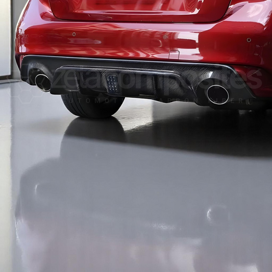 Carbon Fiber 3rd Brake Light Diffuser | Compatible with Infiniti Q50 + Q60