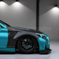 Carbon Fiber Fenders with Side Vents for Infiniti Q50 and Q60