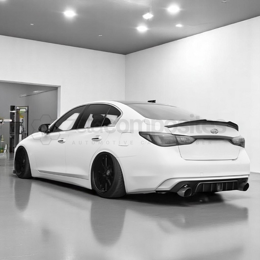 Carbon Fiber Spoiler – PSM Style for Infiniti Q50 Q60