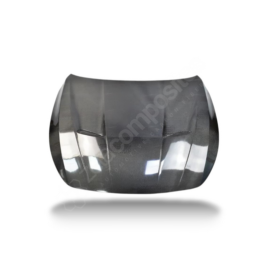 Carbon Fiber Hood Twin Vent Style | Compatible with Infiniti Q50 and Q60