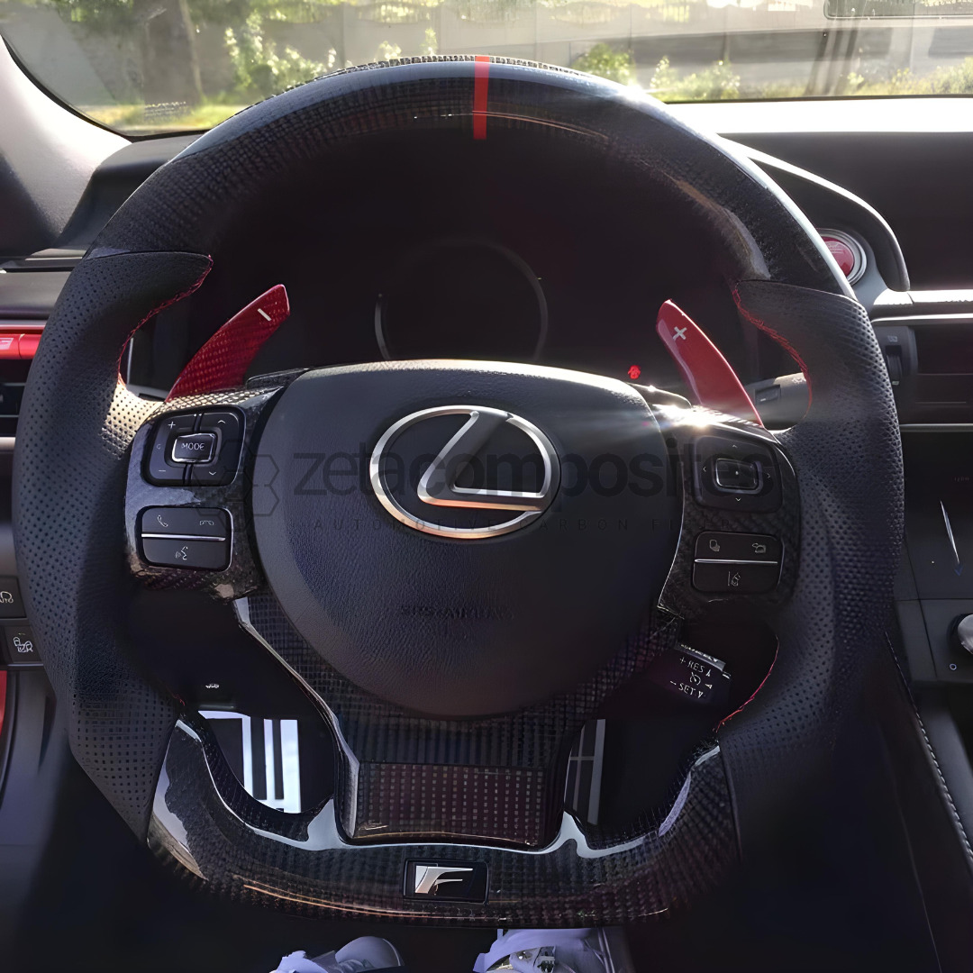 2014+ Lexus IS250 / IS300 / IS350 Carbon Fiber Steering Wheel