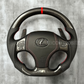 custom lexus carbon fiber steering wheel is250 is350 isf