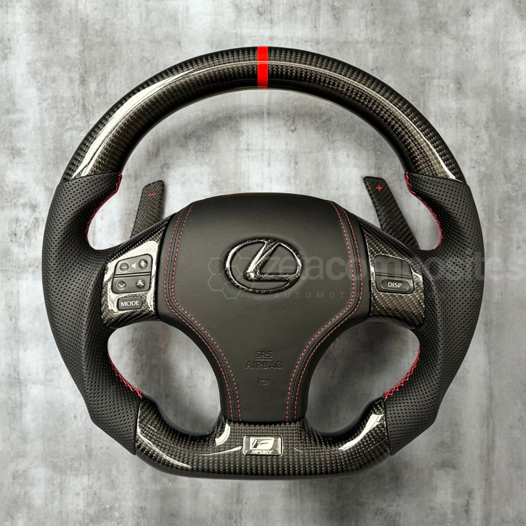 custom lexus carbon fiber steering wheel is250 is350 isf