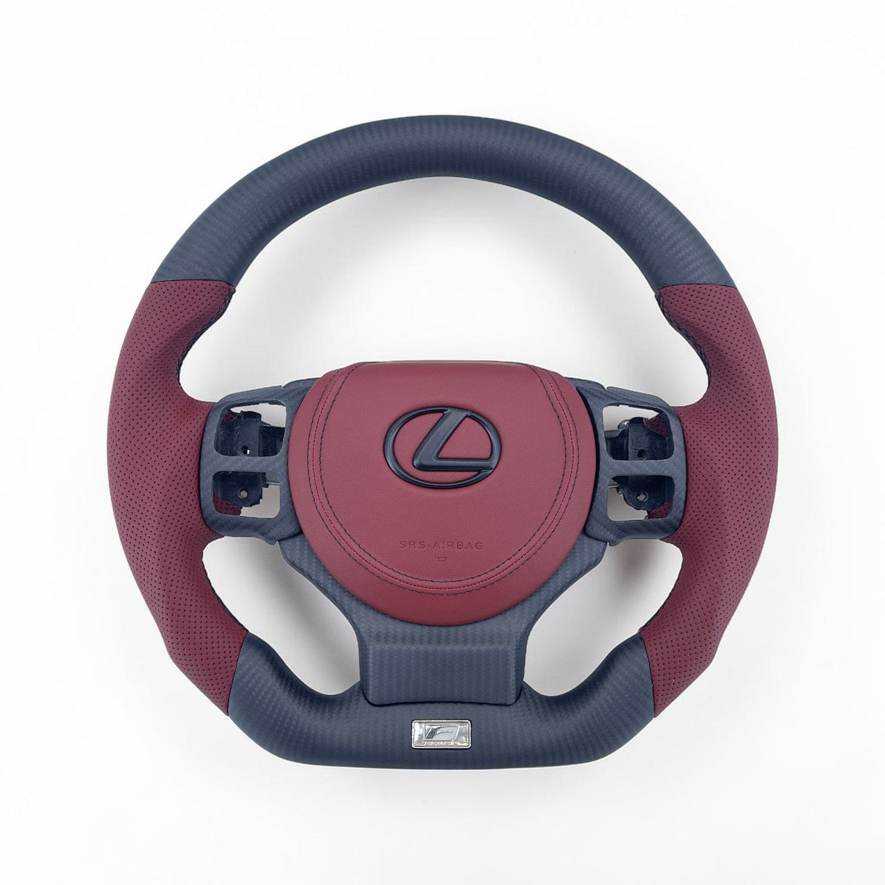 (2014'+) Lexus IS/GS/F Sport Carbon Fiber Steering Wheel