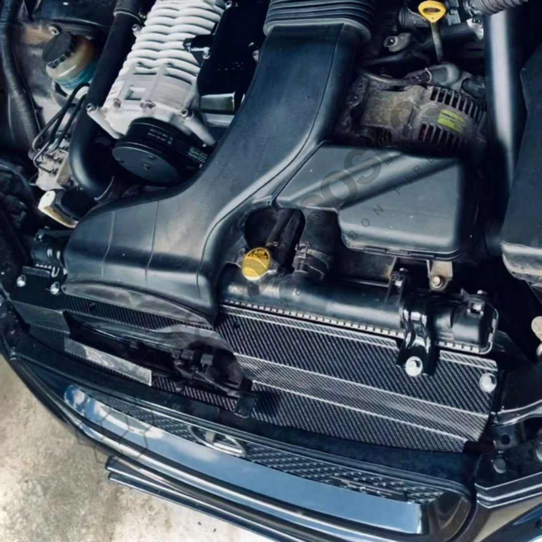 carbon fiber radiator cover for lexus is300