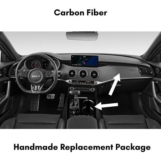 KIA Stinger Carbon Fiber Interior Direct Replacement Package ZetaC™