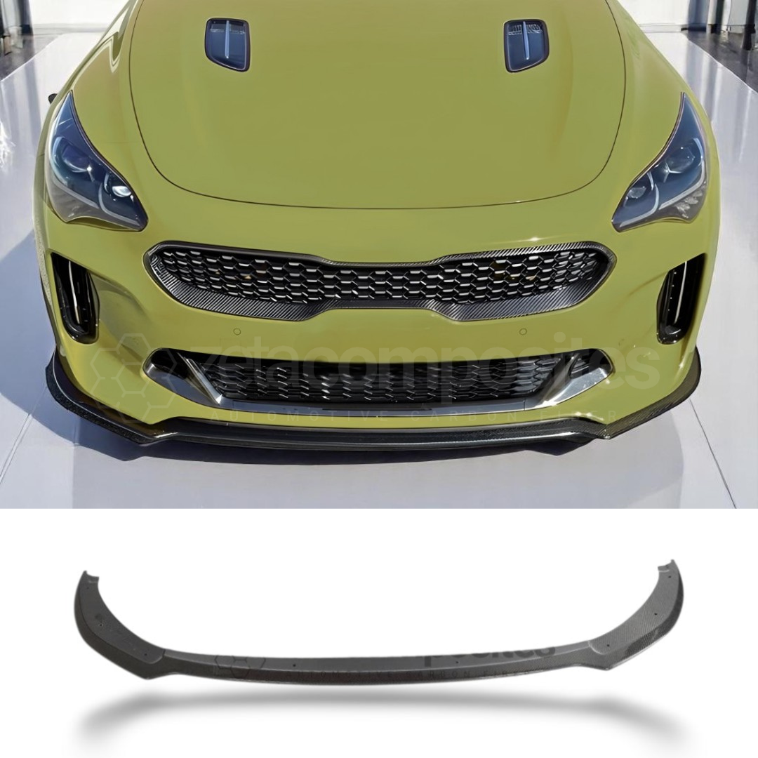 Carbon Fiber Front Lip for Kia Stinger 2018-2023