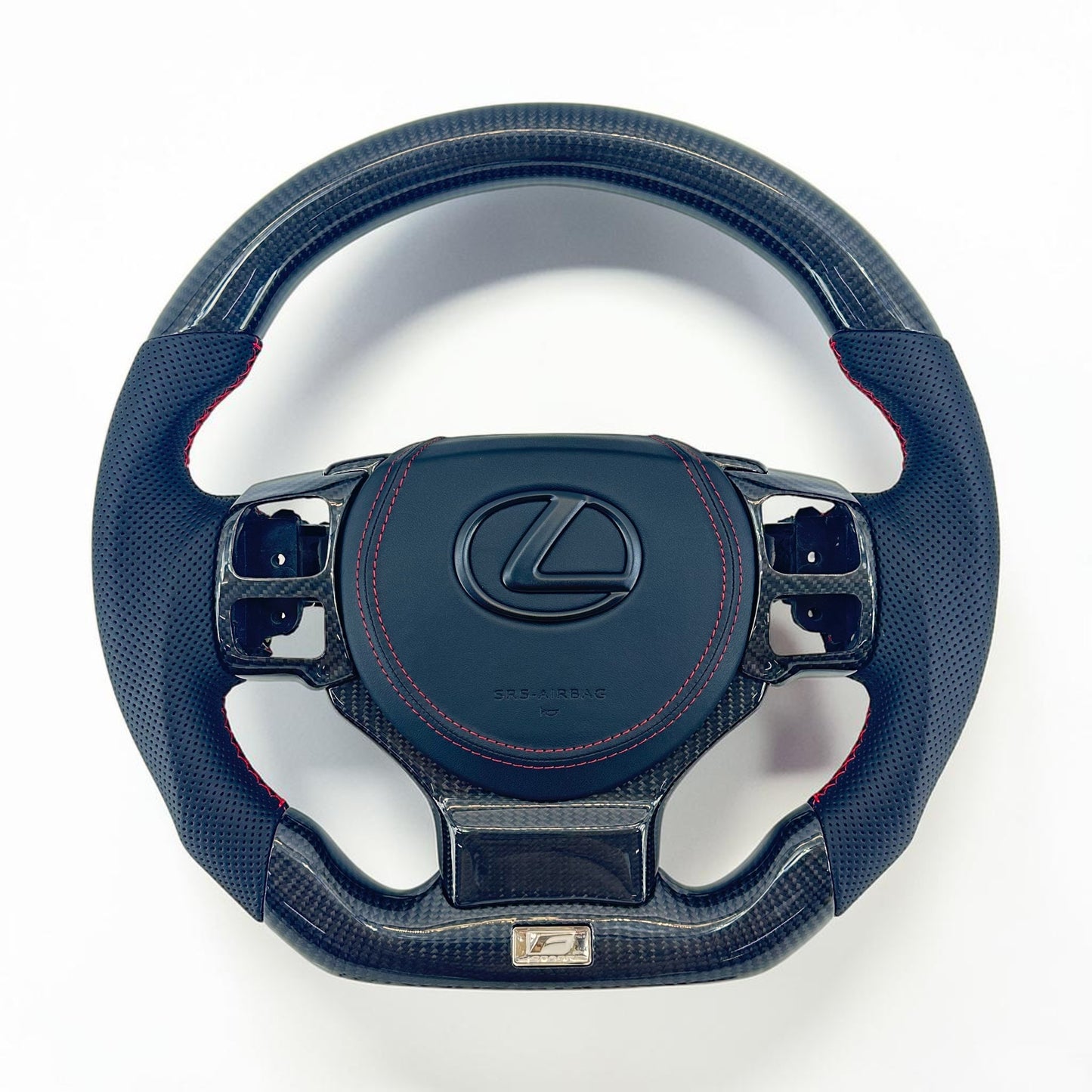 (2014'+) Lexus IS/GS/F Sport Carbon Fiber Steering Wheel