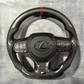carbon fiber steering wheel custom for lexus 350