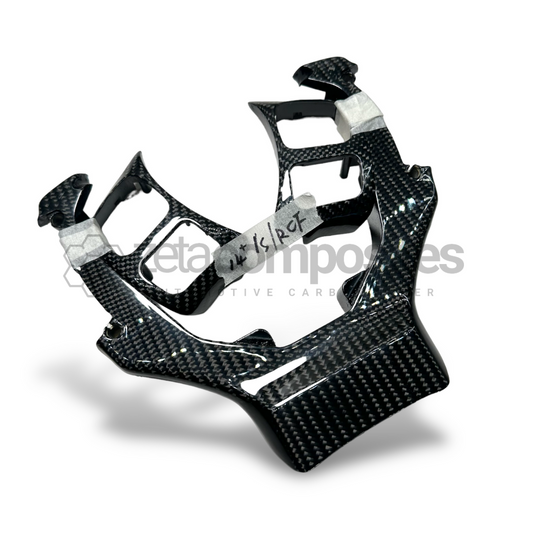 replacement button trim for lexus steering wheel in carbon fiber
