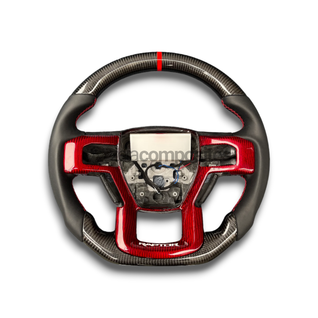 2015-2020 Ford Raptor & F150 Custom Carbon Fiber Steering Wheel