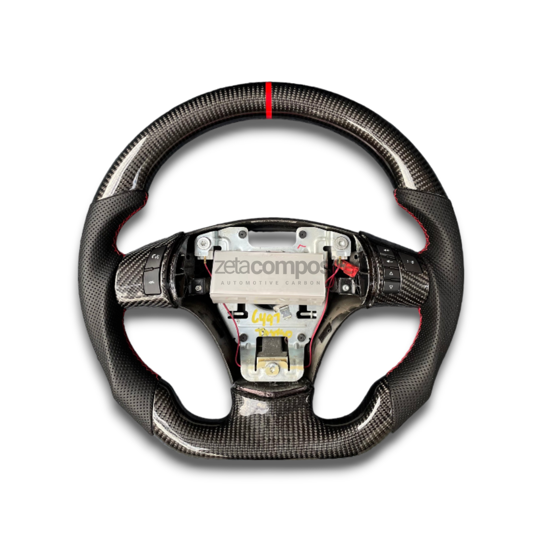 Custom Carbon Fiber Steering Wheel for 2005-2013 Chevy C6 Corvette