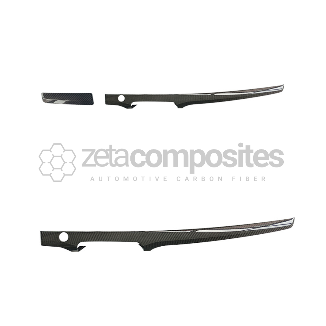 Mach E Carbon Fiber Dash Kit Molded Covers