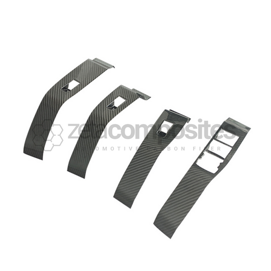 Mach E Carbon Fiber Door Kit Set Covers