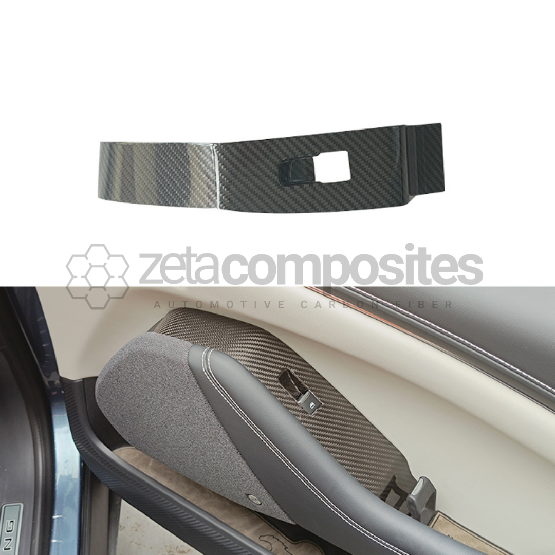 Mach E Carbon Fiber Door Kit Set Covers