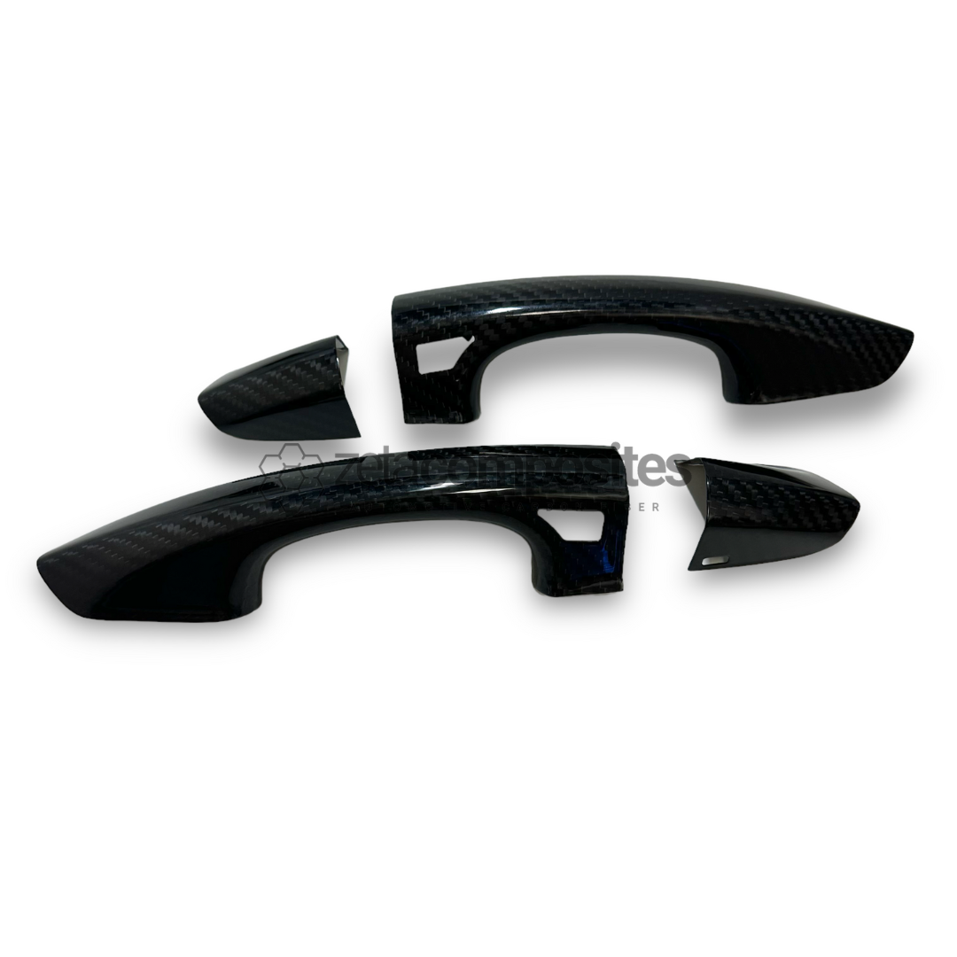 2015-2023 Mustang Carbon Fiber Door Handle Covers