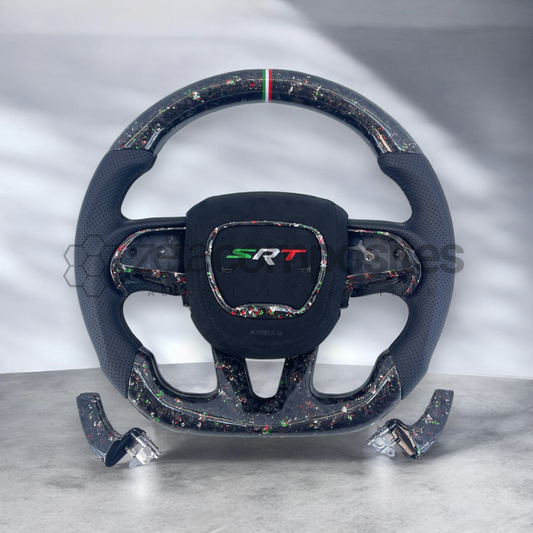 2015-2023 Charger / Challenger / Jeep / Durango SRT Carbon Fiber Steering Wheel