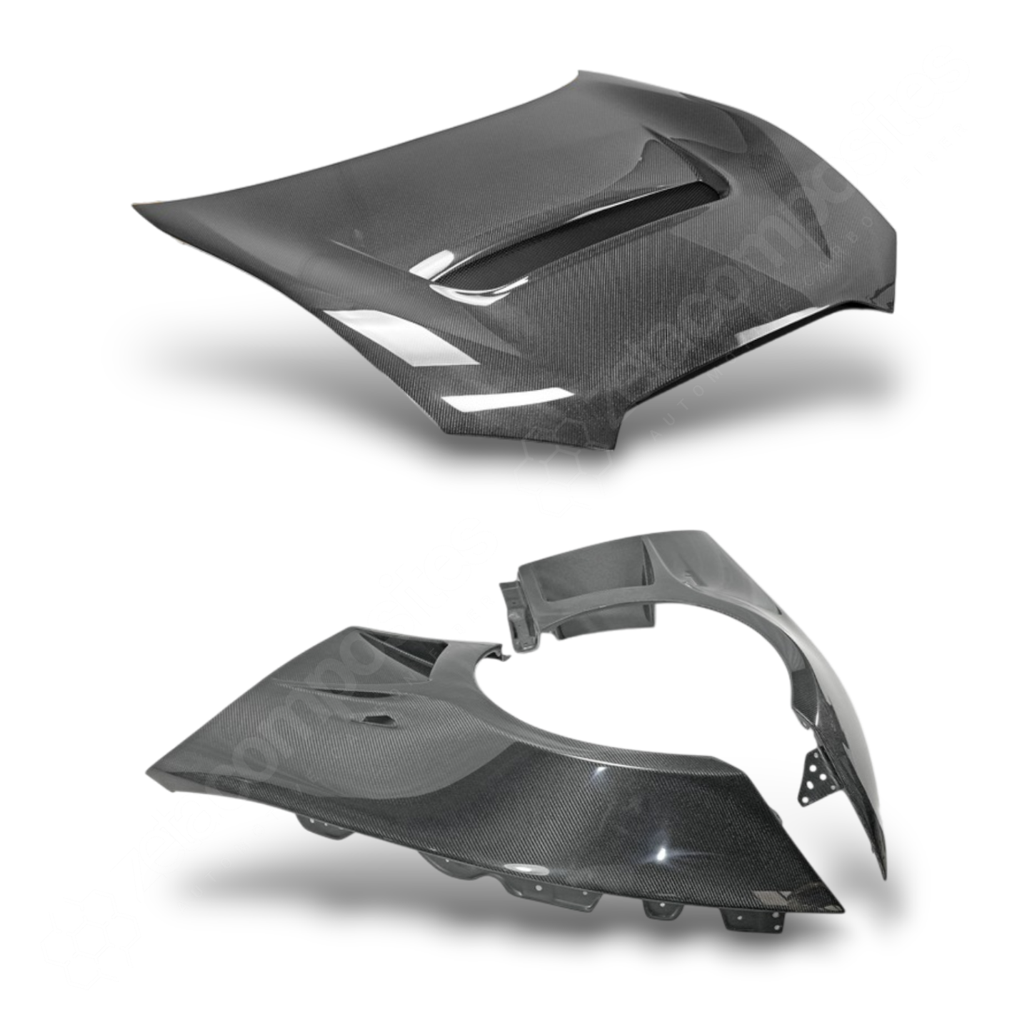 (2016'+) Miata ND Carbon Fiber Hood & Fenders Kit - Vented