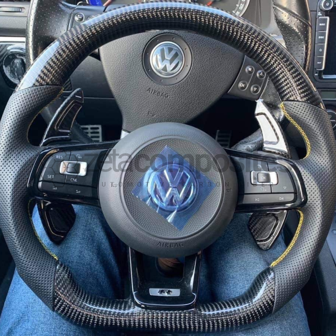 Golf Mk7 Mk7.5 Carbon Fiber Steering Wheel GTI / GOLF R 2019+