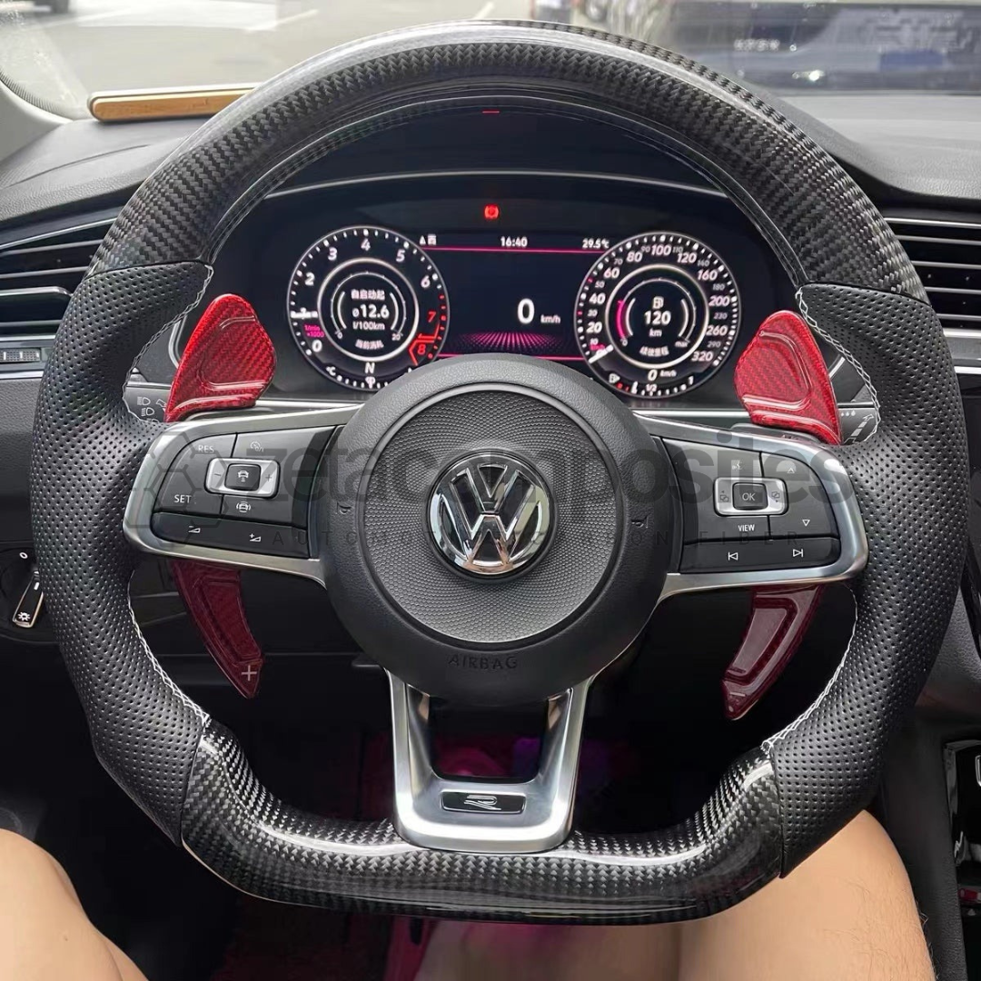 Golf Mk7 Mk7.5 Carbon Fiber Steering Wheel GTI / GOLF R 2019+