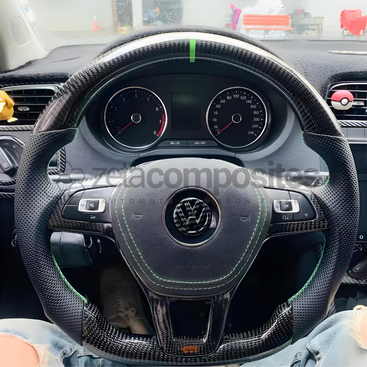 Golf Mk7 Carbon Fiber Steering Wheel GTI / GOLF R (2014-2018)