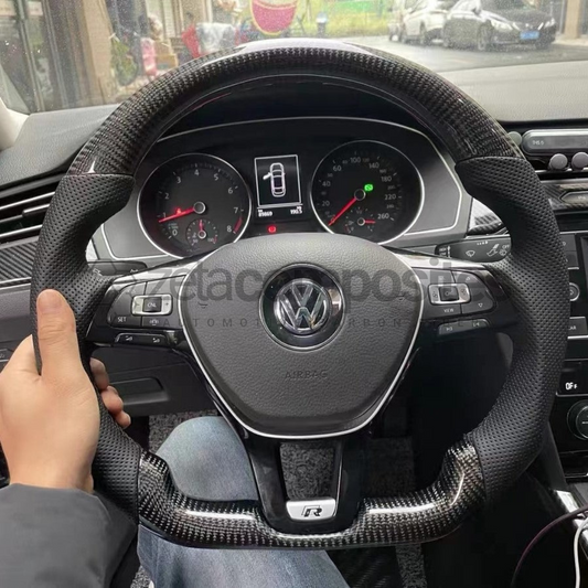 Golf Mk7 Carbon Fiber Steering Wheel GTI / GOLF R (2014-2018)