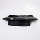 OEM-style Mustang carbon fiber trunk lid, black glossy weave with mounting panel