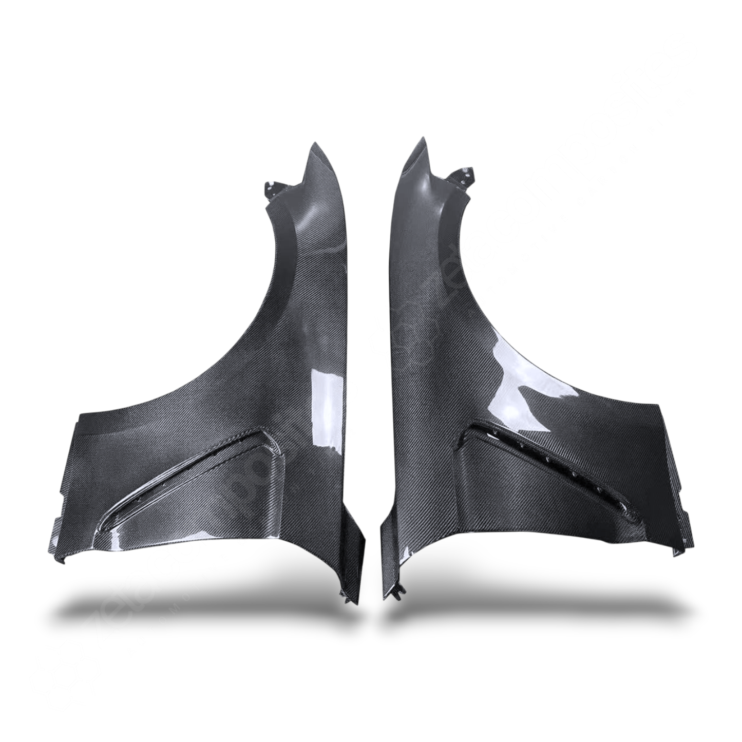 (2015'-2023') Mustang Carbon Fiber Hood & Fenders - Shelby Style