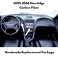 ZetaC™ 2000-2004 Mustang Carbon Fiber Interior Direct Replacement Package