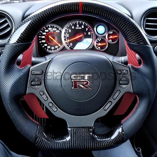 2009-2016 Nissan GTR R35 Carbon Fiber Steering Wheel