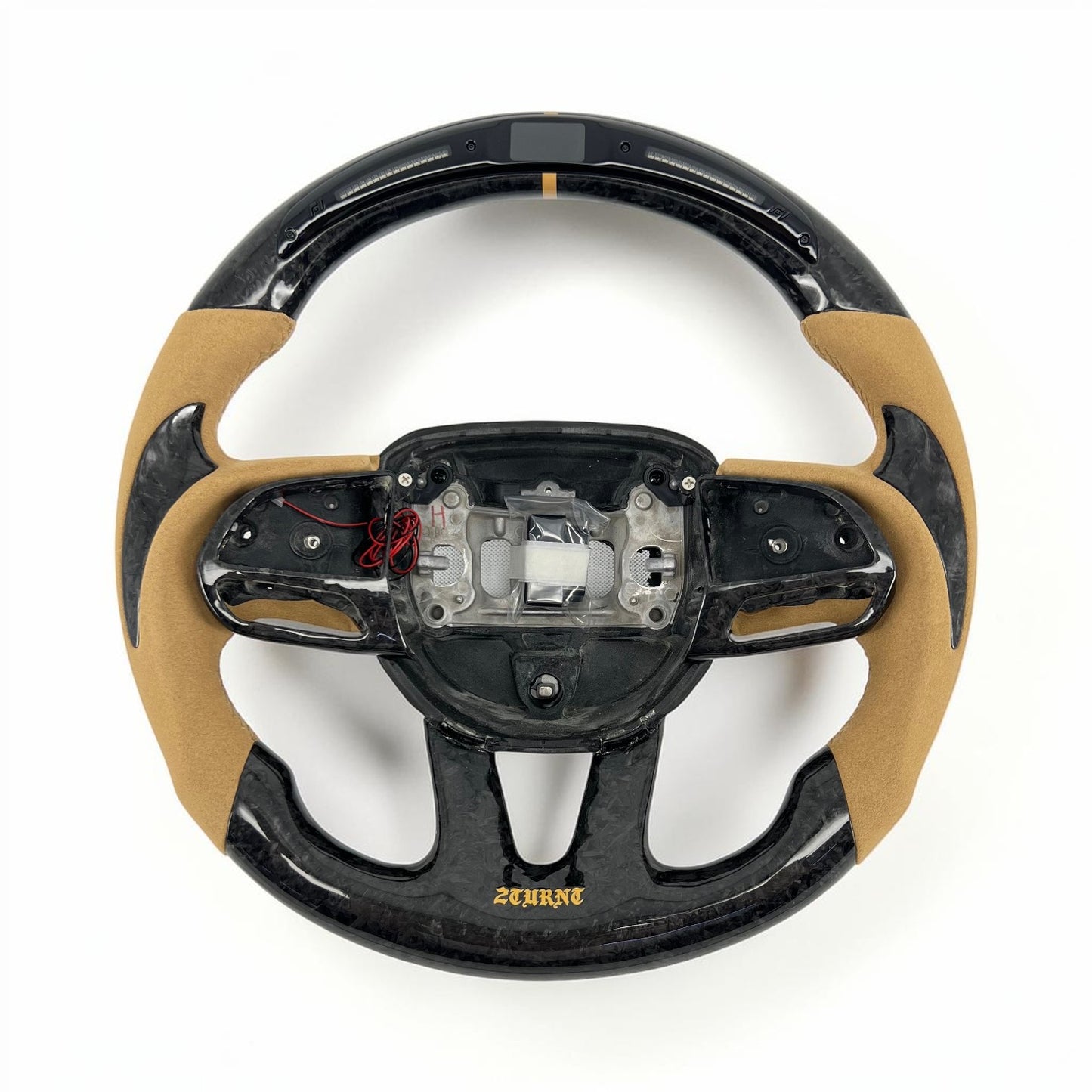 Custom Carbon Fiber Steering Wheel for Dodge Charger Challenger Jeep Durango