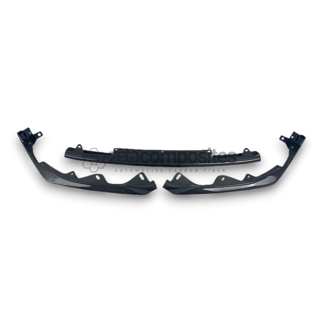 Carbon Fiber STI Style 3-Piece Front Lip Spoiler Subaru WRX 2022+