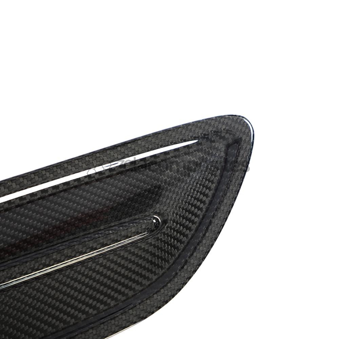 2018-2023 Kia Stinger Carbon Fiber Hood Vent Inserts