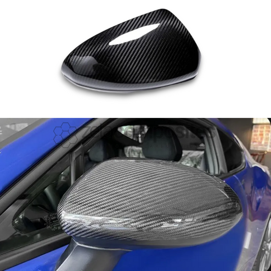 Carbon Fiber Mirror Covers - 2022+ Toyota GR86 / Subaru BRZ