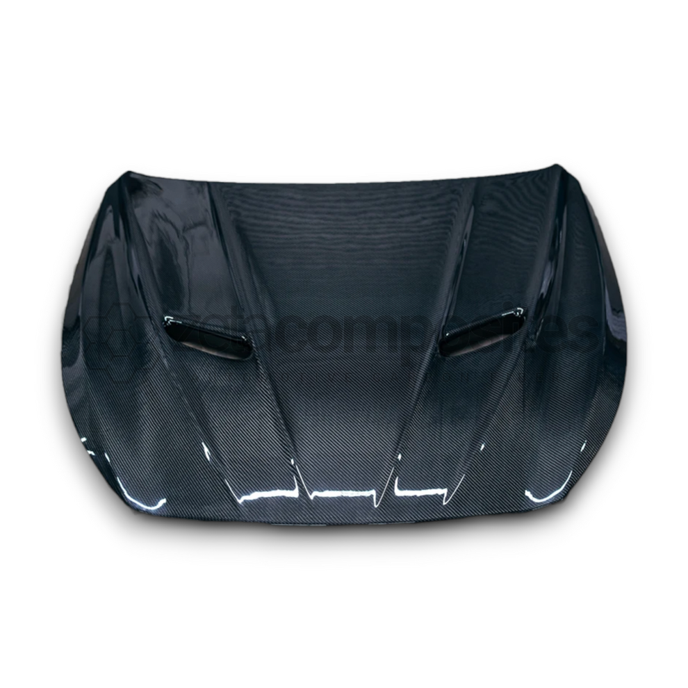 Infiniti Q50 Carbon Fiber Hood Dual Vents