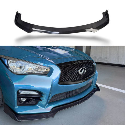 Carbon Fiber Front Lip For Infiniti Q50 and Q60