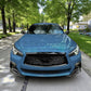 Carbon Fiber Fog Light Bezel Covers for Infiniti Q50