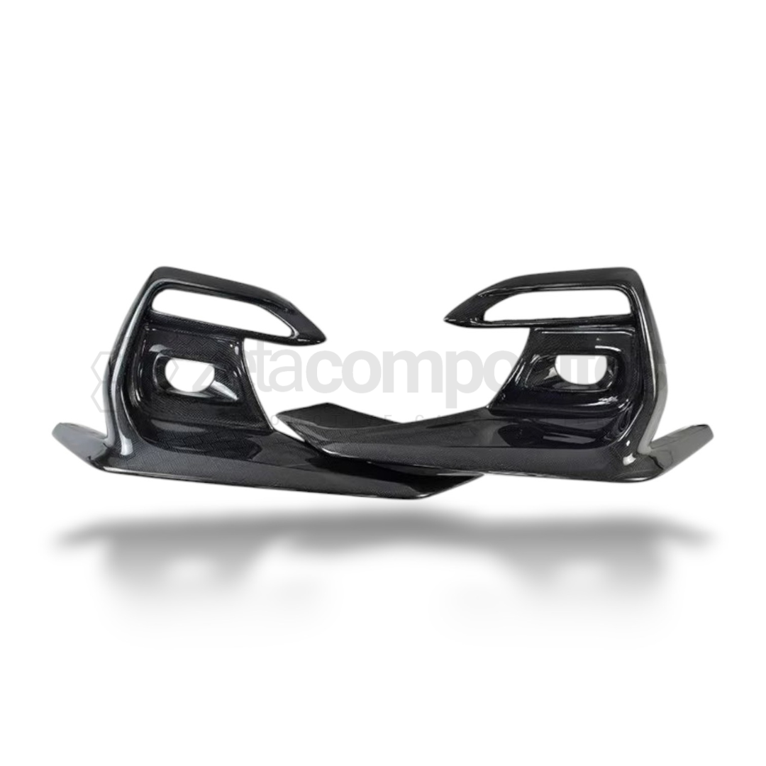 Carbon Fiber Fog Light Bezel Covers for Infiniti Q50