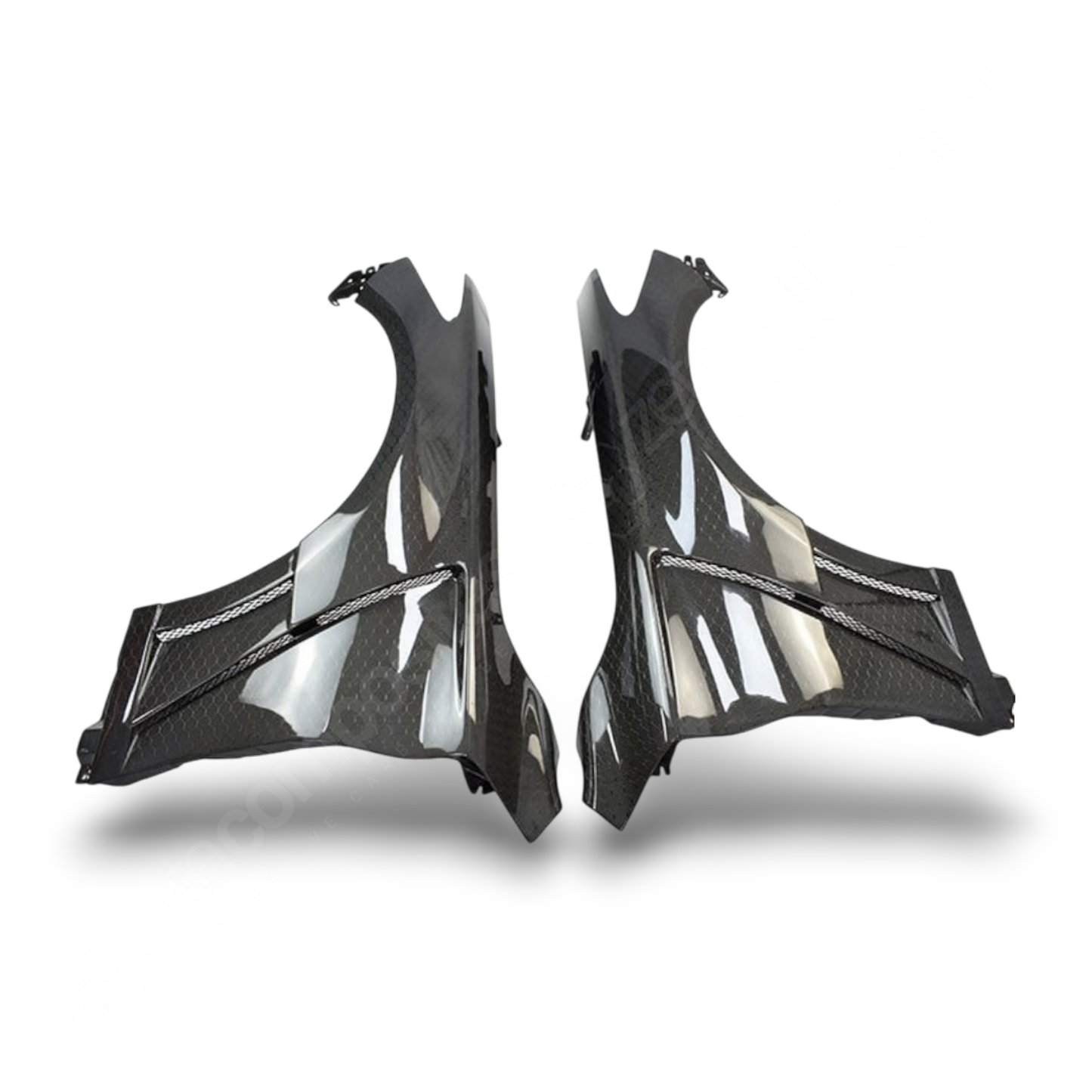 Infiniti Q50 Carbon Fiber Hood & Fenders Kit - Nismo Style