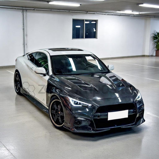 Carbon Fiber Hood for Infiniti Q50 | Q60 14'-20' AMS Style