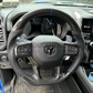 ram trx 1500 custom carbon fiber steering wheel 2021 2022 2023 2024